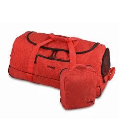 Skypak Folding Wheeled Duffle - 80cm -Travel Storage 005 skypak original wheeled travel bag red pair 74621.1650929991