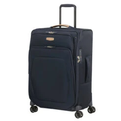 Samsonite Spark SNG Eco 4 Wheel Expandable Suitcase - 67cm -Travel Storage 115761 8693 SPINNER 6724 EXP FRONT34 06071.1689153322