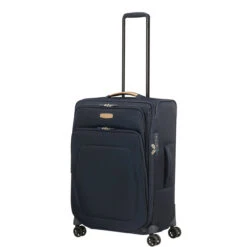 Samsonite Spark SNG Eco 4 Wheel Expandable Suitcase - 67cm -Travel Storage 115761 8693 SPINNER 6724 EXP WHEEL HANDLE FULL 69566.1689153322
