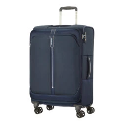Samsonite Popsoda 4 Wheel Exp Medium Suitcase - 66cm -Travel Storage 123538 1247 spinner 6624 exp front34 57614.1668424971