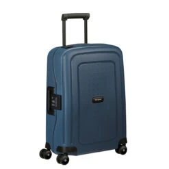 Samsonite S'Cure Eco PC 4 Wheel Cabin Suitcase - 55cm -Travel Storage 128014 1598 s cure eco spin.5520 post consumer front34 1 63691.1669114643