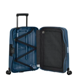 Samsonite S'Cure Eco PC 4 Wheel Cabin Suitcase - 55cm -Travel Storage 128014 1598 s cure eco spin.5520 post consumer interior 1 95868.1669114643
