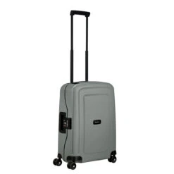 Samsonite S'Cure Eco PC 4 Wheel Cabin Suitcase - 55cm -Travel Storage 128014 5587 s cure eco spin.5520 post consumer wheel handle full 72375.1669114643