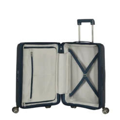 Samsonite Hi-Fi 4 Wheel Expandable Cabin Suitcase - 55cm -Travel Storage 132800 1247 HI FI SPINNER 5520 EXP INTERIOR 85868.1665048656
