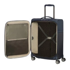 Samsonite Airea 4 Wheel Strict Cabin Suitcase - 55cm -Travel Storage 133623 1247 airea spinner 5520 strict interior 61285.1689156639