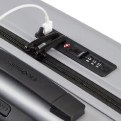 Samsonite Quadrix 4 Wheel Cabin Suitcase - 55cm -Travel Storage 138274 1776 QUADRIX SPINNER 5520 TECH CONNECTION 20140.1692269207