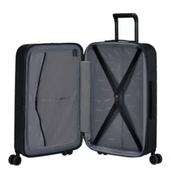 American Tourister Novastream 4 Wheel Expandable Suitcase - 67cm -Travel Storage 139276 1269 NOVASTREAM SPINNER 6724 TSA EXP INTERIOR 93469.1695115124