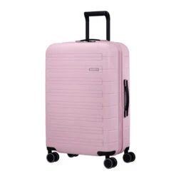 American Tourister Novastream 4 Wheel Expandable Suitcase - 67cm -Travel Storage 139276 5103 NOVASTREAM SPINNER 6724 TSA EXP FRONT34 53610.1695115123