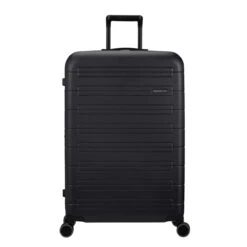 American Tourister Novastream 4 Wheel Expandable Suitcase - 77cm -Travel Storage 139277 1269 NOVASTREAM SPINNER 7728 TSA EXP FRONT 37217.1695115896