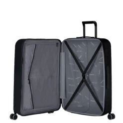 American Tourister Novastream 4 Wheel Expandable Suitcase - 77cm -Travel Storage 139277 1269 NOVASTREAM SPINNER 7728 TSA EXP INTERIOR 77498.1695115896