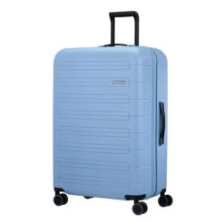American Tourister Novastream 4 Wheel Expandable Suitcase - 77cm -Travel Storage 139277 8365 NOVASTREAM SPINNER 7728 TSA EXP FRONT34 39722.1695115896