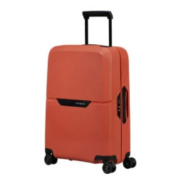 Samsonite Magnum Eco 4 Wheel Cabin Suitcase - 55cm -Travel Storage 139845 0557 MAGNUM ECO SPINNER 5520 FRONT34 08839.1685535930