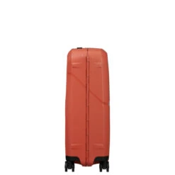 Samsonite Magnum Eco 4 Wheel Cabin Suitcase - 55cm -Travel Storage 139845 0557 MAGNUM ECO SPINNER 5520 SIDE 32658.1685535923