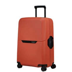 Samsonite Magnum Eco 4 Wheel Medium Suitcase - 69cm 22 Samsonite Magnum Eco 4 Wheel Medium Suitcase - 69cm -Travel Storage 139846 0557 MAGNUM ECO SPINNER 6925 FRONT34 07577.1685546388