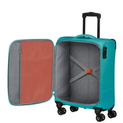 American Tourister Sun Break 4 Wheel Cabin Suitcase - 55cm 37 American Tourister Sun Break 4 Wheel Cabin Suitcase - 55cm -Travel Storage 144831 1090 SUN BREAK SPINNER S TSA INTERIOR 37815.1684750408