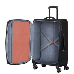 American Tourister Sun Break 4 Wheel Expandable Suitcase - 69cm -Travel Storage 144832 1041 SUN BREAK SPINNER M TSA EXP INTERIOR 35598.1684758419