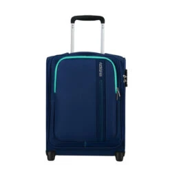 American Tourister Sea Seeker Upright Underseat Cabin Suitcase - 45cm -Travel Storage 146677 6636 SEA SEEKER UPRIGHT UNDERSEATER TSA FRONT 92855.1676987840