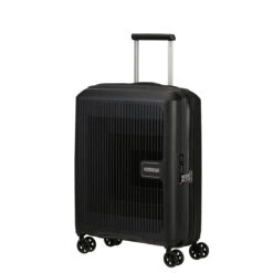 American Tourister Aerostep Expandable Cabin Suitcase - 55cm 28 American Tourister Aerostep Expandable Cabin Suitcase - 55cm -Travel Storage 146819 1041 AEROSTEP SPINNER 5520 EXP TSA FRONT34 26734.1673000020