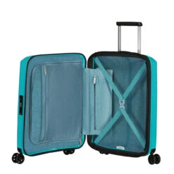 American Tourister Aerostep Expandable Cabin Suitcase - 55cm 23 American Tourister Aerostep Expandable Cabin Suitcase - 55cm -Travel Storage 146819 A066 AEROSTEP SPINNER 5520 EXP TSA INTERIOR 95488.1672999690