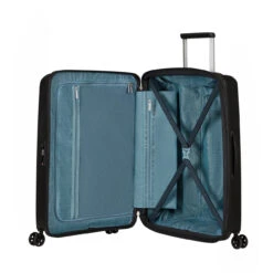 American Tourister Aerostep Expandable Medium Suitcase - 67cm -Travel Storage 146820 1041 AEROSTEP SPINNER 6724 EXP TSA INTERIOR 93417.1673033901