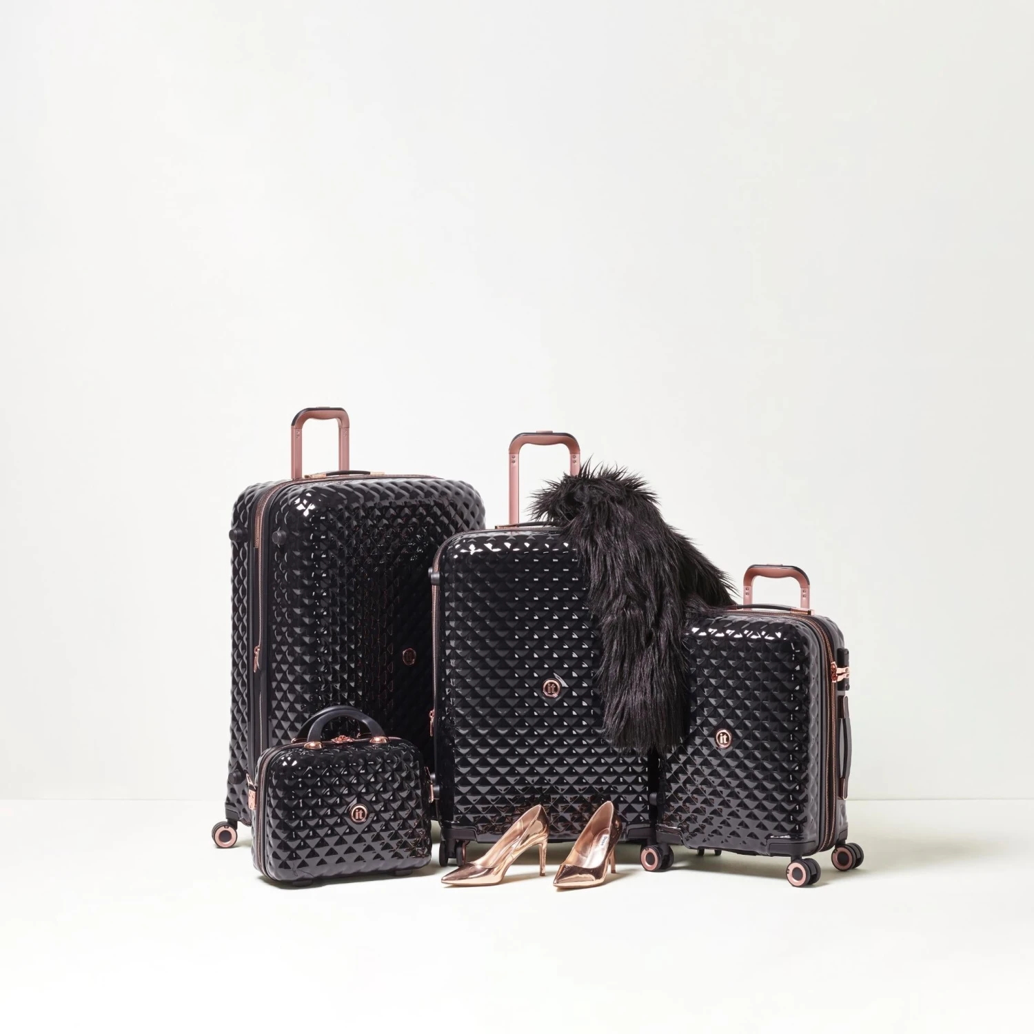 IT Luggage Glitzy - Cabin (Black) 8 IT Luggage Glitzy - Cabin (Black) - Image 8