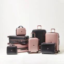 IT Luggage Glitzy - 5pc Set (Black) 35 IT Luggage Glitzy - 5pc Set (Black) -Travel Storage 18