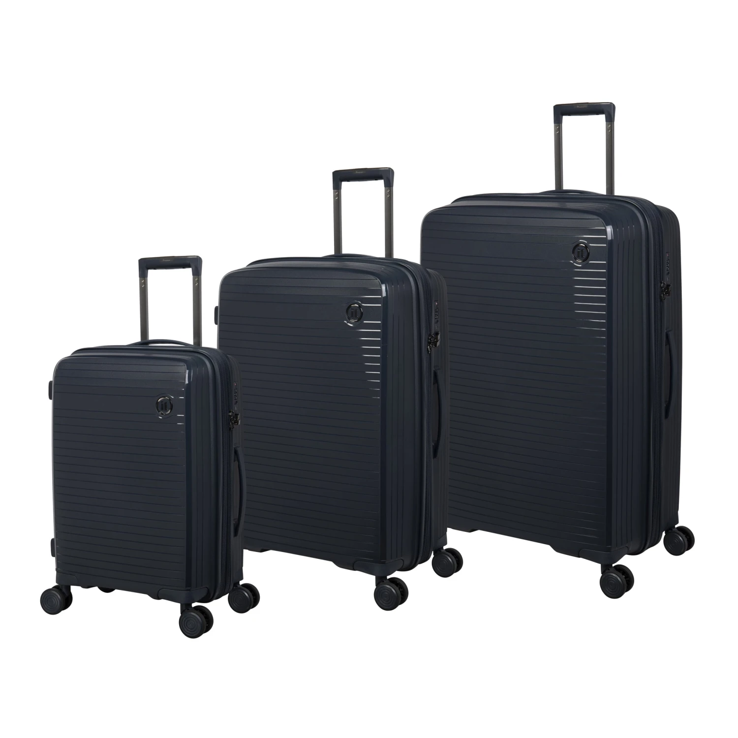 IT Luggage Spontaneous - 3pc Set (Blueberry) 1 IT Luggage Spontaneous - 3pc Set (Blueberry)