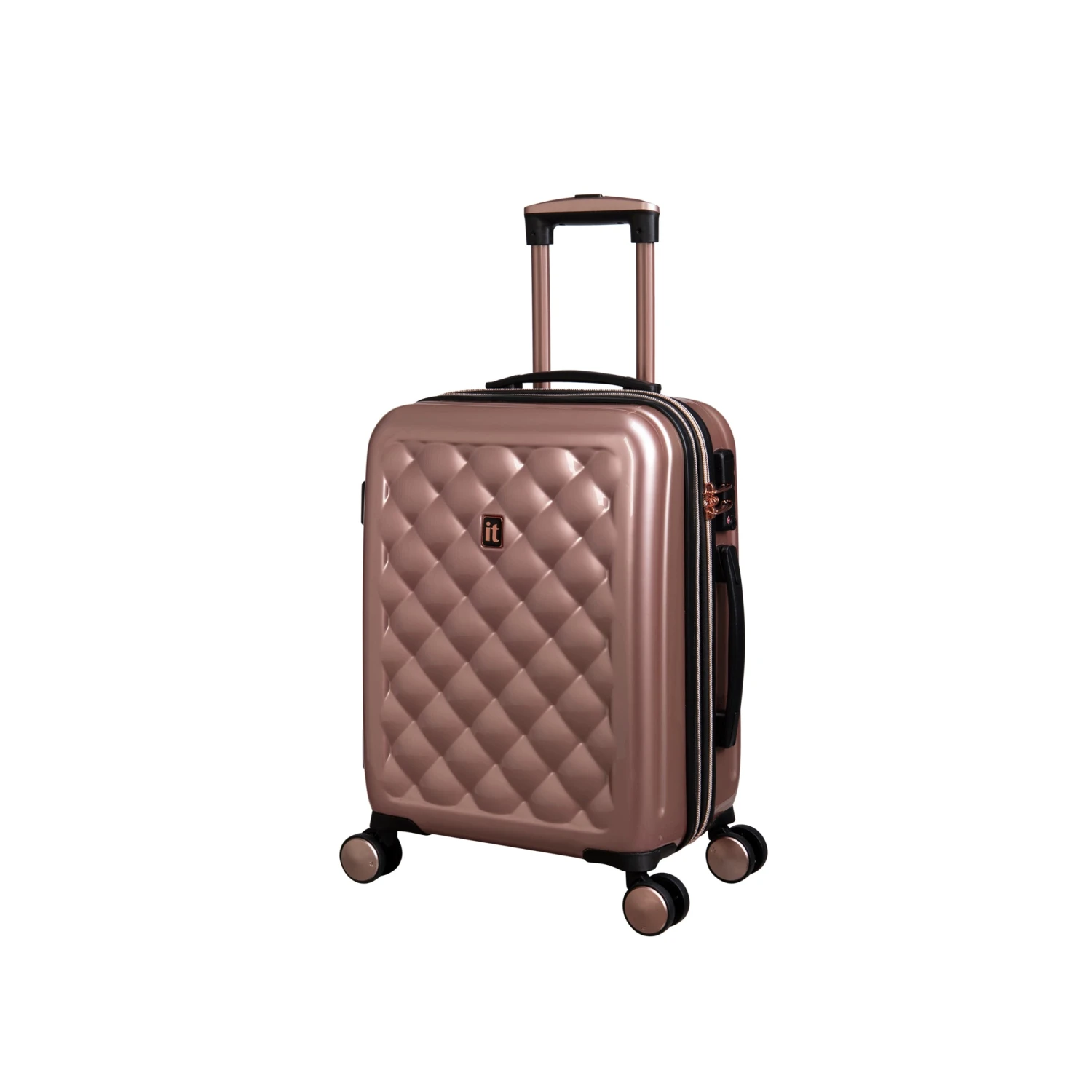 IT Luggage Cushion Lux - Cabin (Metallic Rose Gold) 1 IT Luggage Cushion Lux - Cabin (Metallic Rose Gold)