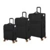IT Luggage Lykke - 3pc Set (Black)