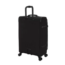 IT Luggage Trinary - 4pc Set (Black) -Travel Storage 32909 UK12 2875 08BlackSSBackpanel