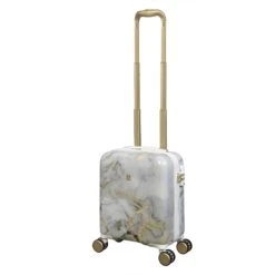 IT Luggage Sheen - Underseat (Gold Greyscale Marble) 14 IT Luggage Sheen - Underseat (Gold Greyscale Marble) -Travel Storage 32980 UK16 2269B08GoldgreyscalemarbleSSFrontpanel14.7infullyextended 9e778825 dada 4e7e 9164 c1127c29b342