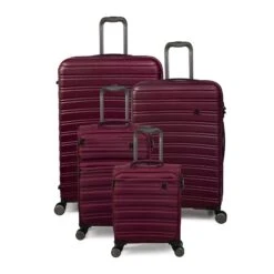 IT Luggage Fusional - Cabin (Dark Red) -Travel Storage 32987A UK16 2920 08 32987B UK12 2920 08DarkredsS055SSSet4 fd8e1a27 0130 46bd 98e4 0ea9e8e16999