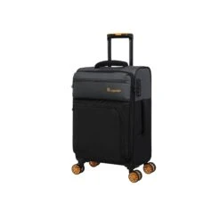 Duo-Tone - 4pc Set (Pewter & Black) -Travel Storage 33080 UK12 1519B08Pewter BlackSSFrontpanel19.5in