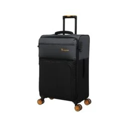 Duo-Tone - 4pc Set (Pewter & Black) -Travel Storage 33080 UK12 1519B08Pewter BlackSSFrontpanel23.4in