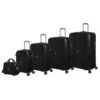 IT Luggage Glitzy - 5pc Set (Black)
