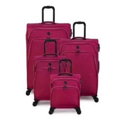 IT Luggage Trinary - Medium (Viva Magenta) -Travel Storage 33167 UK12 2875 08Magentablush Vivamagenta SSFrontpaneldirectly2 f2083e2a 1b62 4c77 ae03 fb04c08cc133