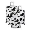 IT Luggage Indulging - 4pc Set (Moo Cow Print)