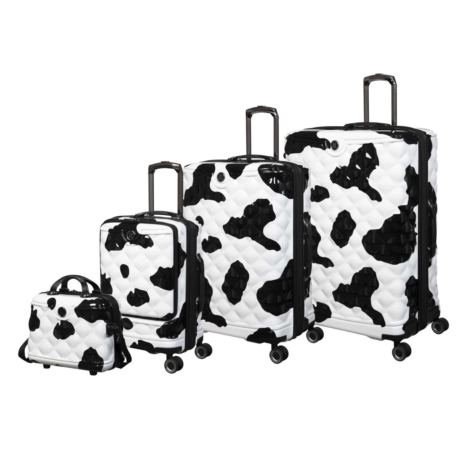 IT Luggage Indulging II - 4pc Set (Moo Cow Print) 19 IT Luggage Indulging II - 4pc Set (Moo Cow Print) - Image 19