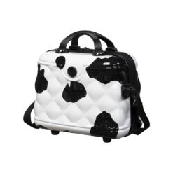 IT Luggage Indulging - Vanity Case (Moo Cow Print) 15 IT Luggage Indulging - Vanity Case (Moo Cow Print) -Travel Storage 33198 UK16 3039A15Moocowblack whiterepeatprintSSFrontpanel 2b6a0a8d 1f69 4120 99ca bc22b3413ab2