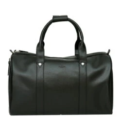 S Babila Saffiano Leather Cabin Holdall - 46cm -Travel Storage 47505 black 2 42491.1650921053