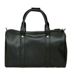 S Babila Saffiano Leather Cabin Holdall - 46cm -Travel Storage 47505 black 3 86079.1650921051