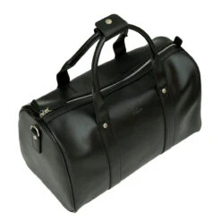 S Babila Saffiano Leather Cabin Holdall - 46cm -Travel Storage 47505 black 4 77531.1650921054