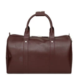 S Babila Saffiano Leather Cabin Holdall - 46cm -Travel Storage 47505 burgundy 3 1 53777.1650921057