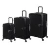 IT Luggage Helixian - 3pc Set (Black)