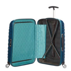 Samsonite Lite-Shock 4 Wheel Cabin Suitcase - 55cm -Travel Storage 62764 1686 SPINNER 5520 INTERIOR 58649.1666877091
