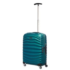 Samsonite Lite-Shock 4 Wheel Cabin Suitcase - 55cm -Travel Storage 62764 1686 SPINNER 5520 WHEEL HANDLE FULL 09219.1666877090