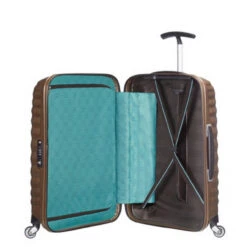 Samsonite Lite-Shock 4 Wheel Cabin Suitcase - 55cm -Travel Storage 62764 1775 SPINNER 5520 INTERIOR 94525.1666877090