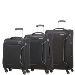 American Tourister Holiday Heat 3 Piece Luggage Set - 55cm, 67cm & 79cm 34 American Tourister Holiday Heat 3 Piece Luggage Set - 55cm, 67cm & 79cm -Travel Storage Black Set 68605.1674566548