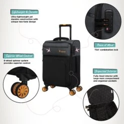 Duo-Tone - Cabin (Pewter & Black) 12 Duo-Tone - Cabin (Pewter & Black) -Travel Storage Duo Tone Cabin Black Infographic