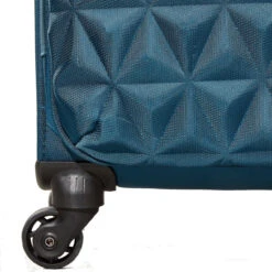 Rock Jewel 4 Wheel Large Suitcase - 80cm -Travel Storage Four Wheel Suitcase Jewel Blue TR 0207 BU 70428.1673948310